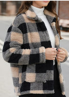 Coat Pocket With Long Sleeve Winter Fashion Casual Coat