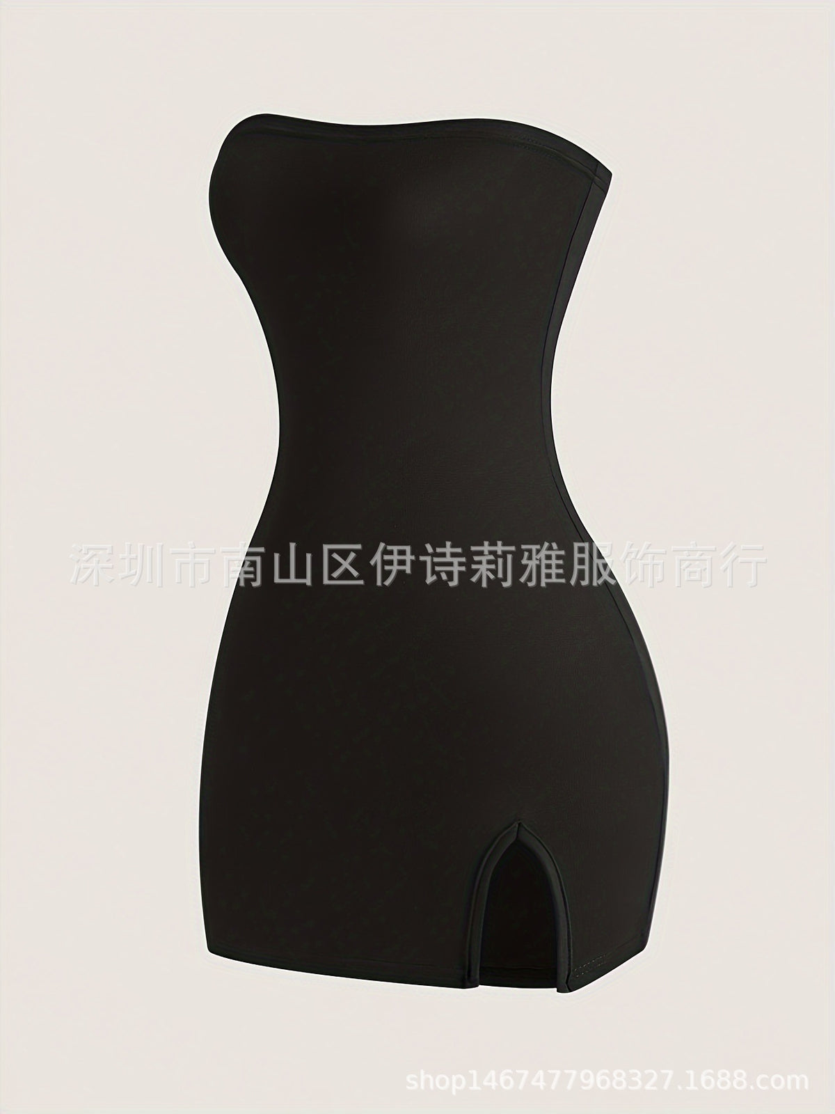 Sexy Tube Top Slim Fit Hip-hugging Short Dress